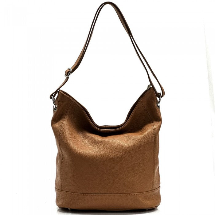 "Alisia" shoulder bag in genuine leather 100% Made in Italy