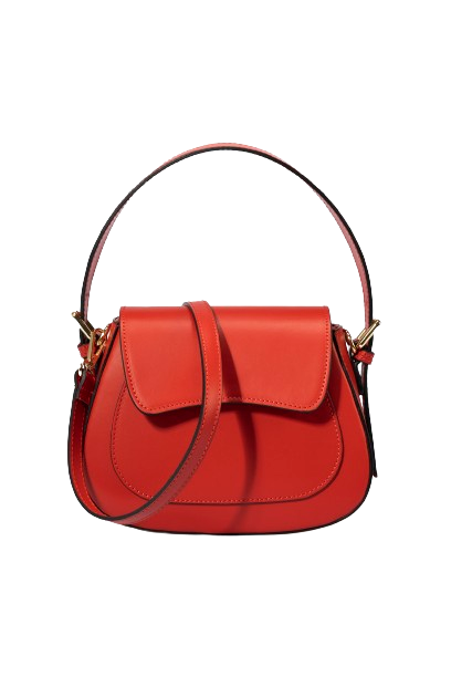 "Julia" handbag in genuine ruga leather - Made in Italy