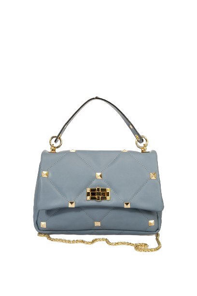 "Roberta" handbag in sauvage leather 100% Made in Italy