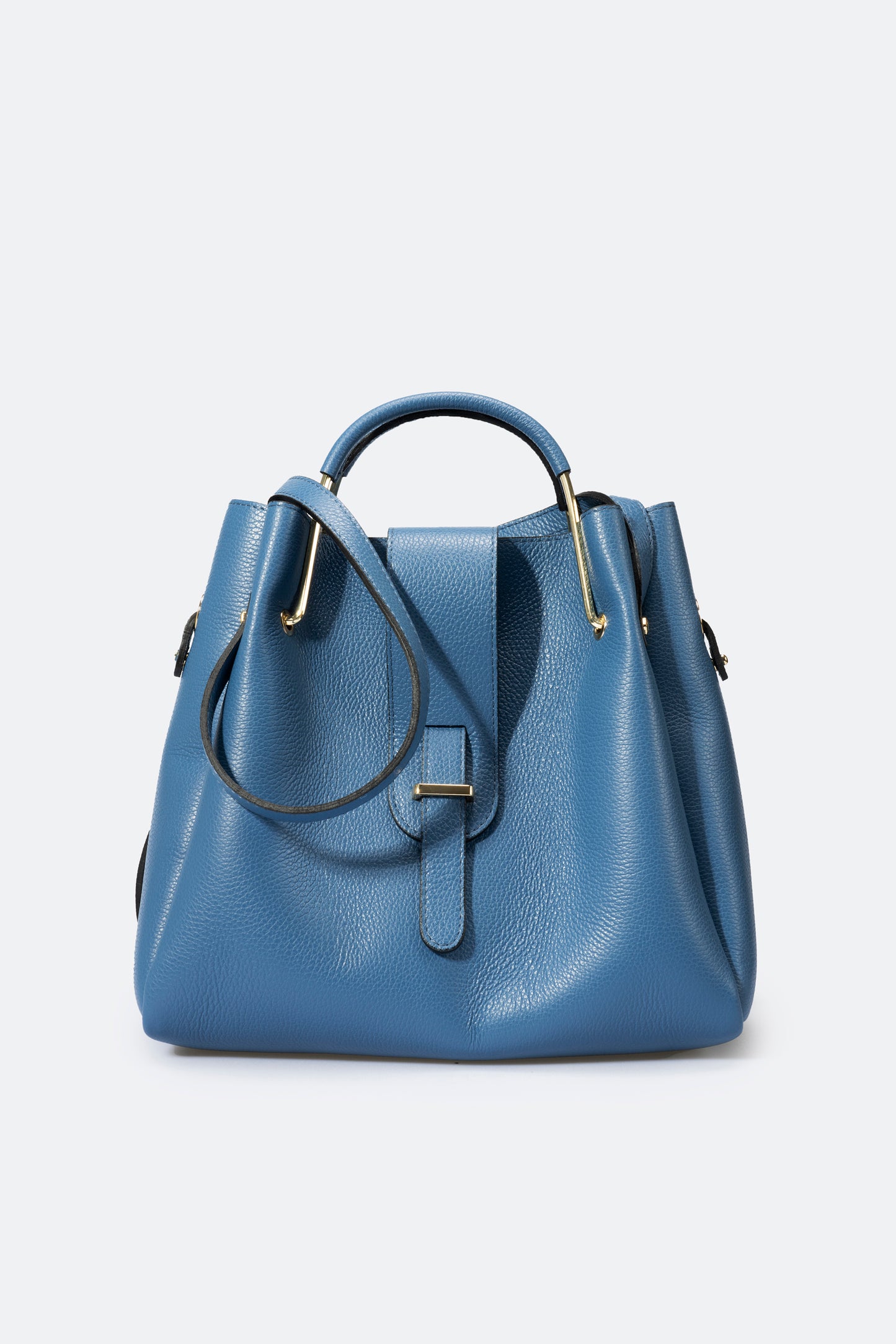 "Marta" handbag in genuine dollar leather - Made in Italy