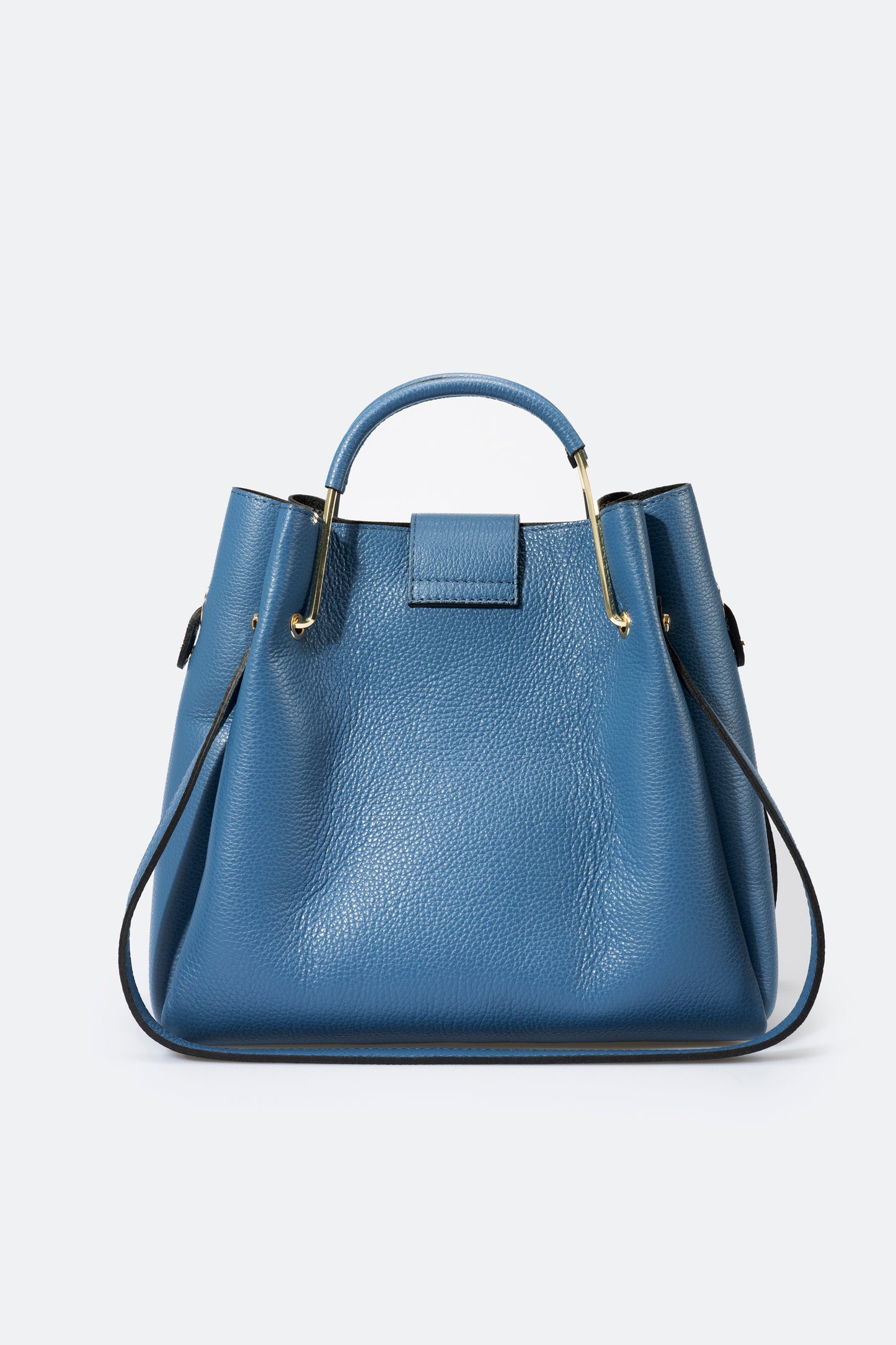 "Marta" handbag in genuine dollar leather - Made in Italy