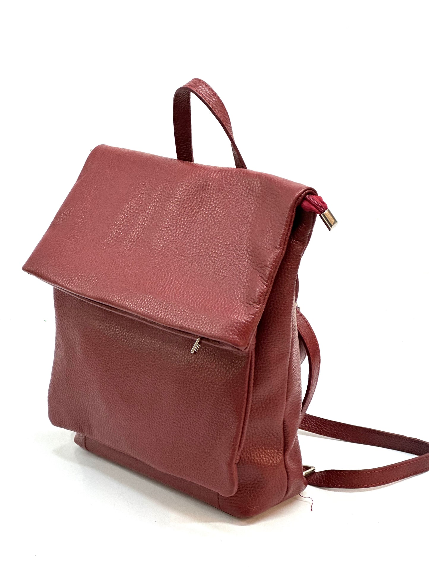 "Alexa" backpack 100% real leather Made in Italy