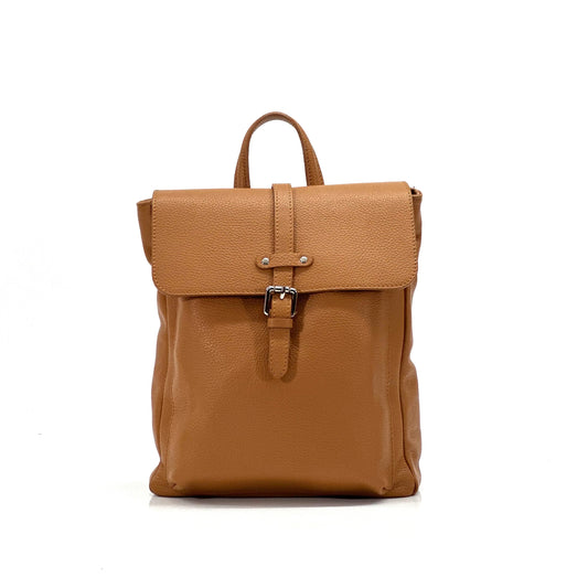 "Camilla" backpack 100% real leather Made in Italy