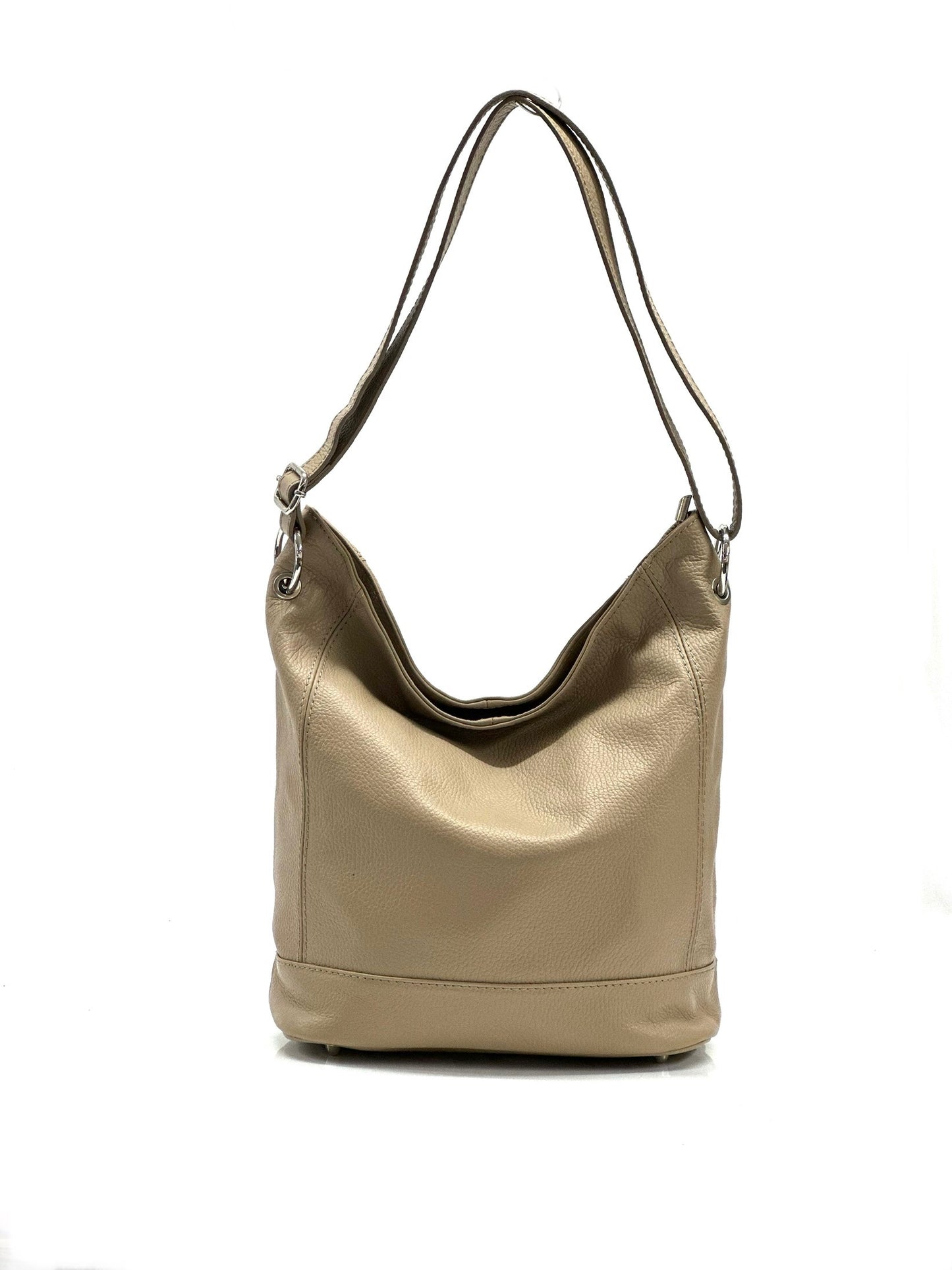 "Alisia" shoulder bag in genuine leather 100% Made in Italy