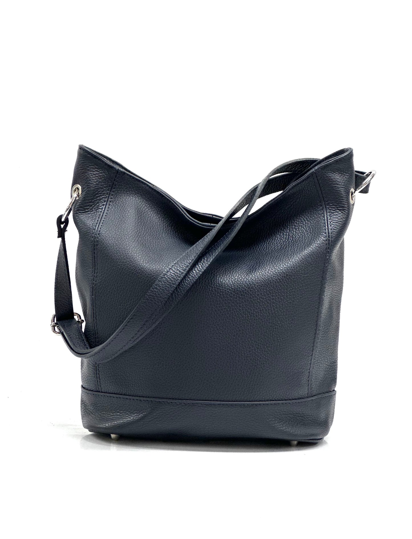 "Alisia" shoulder bag in genuine leather 100% Made in Italy