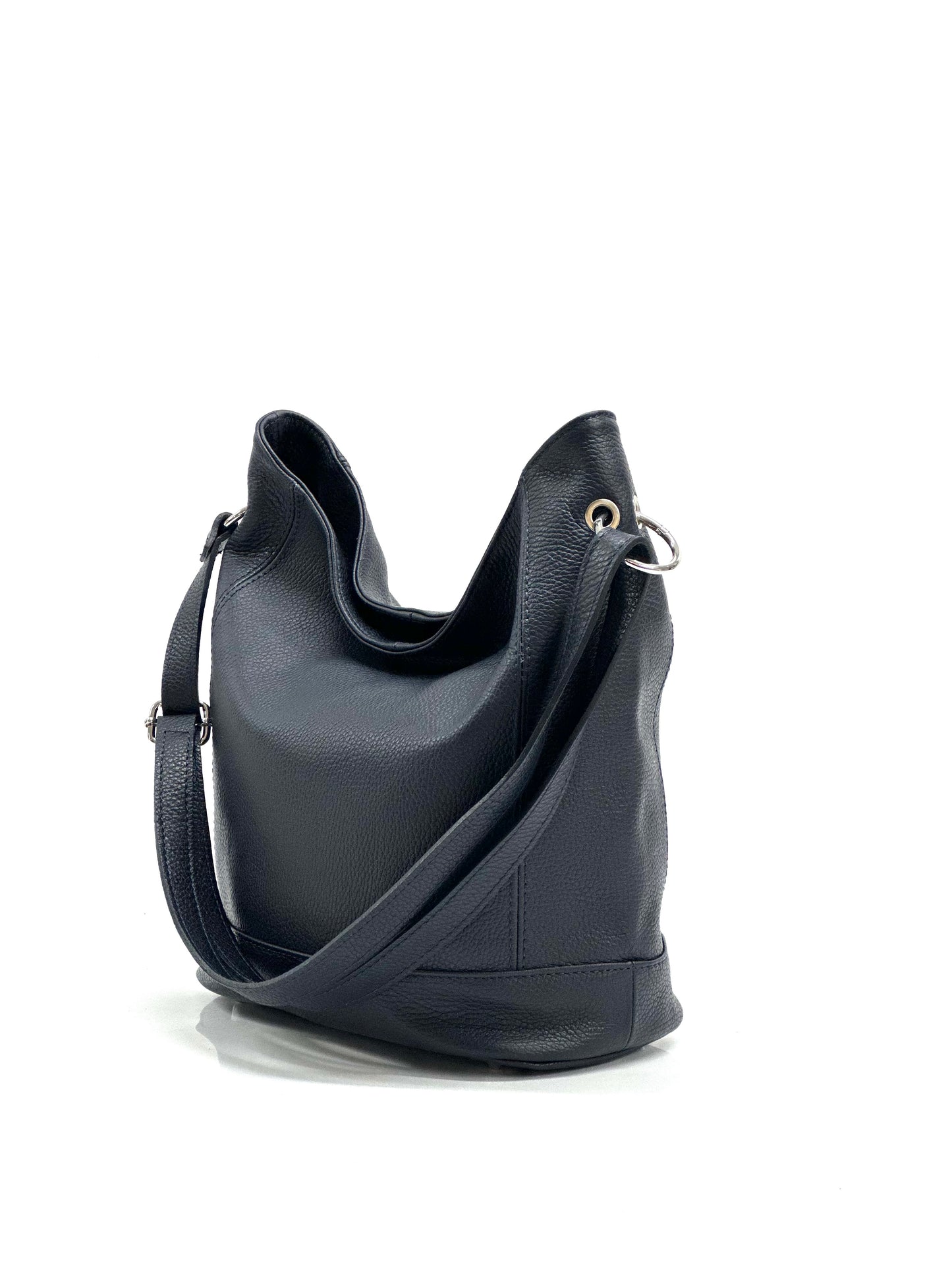 "Alisia" shoulder bag in genuine leather 100% Made in Italy