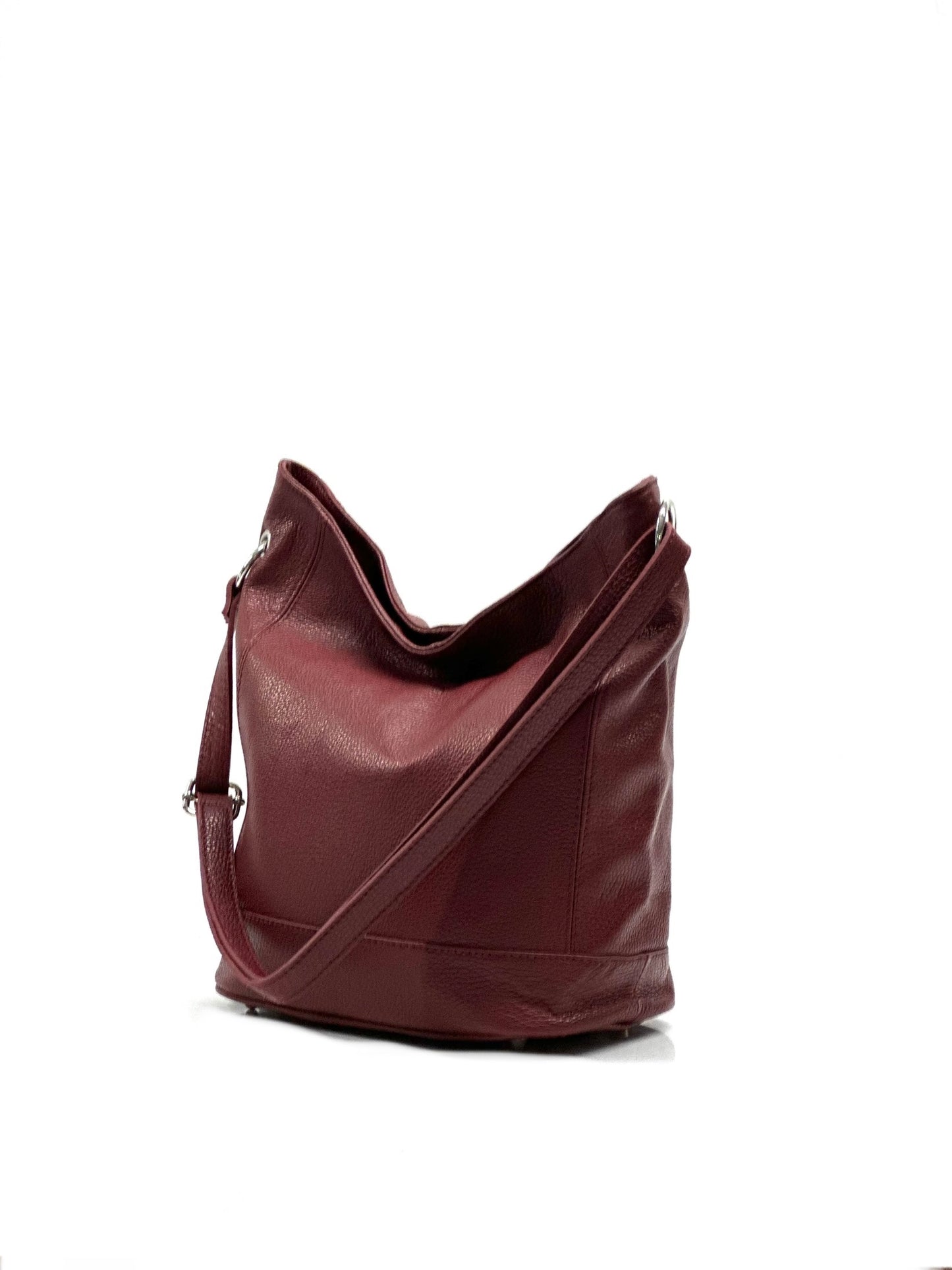 "Alisia" shoulder bag in genuine leather 100% Made in Italy