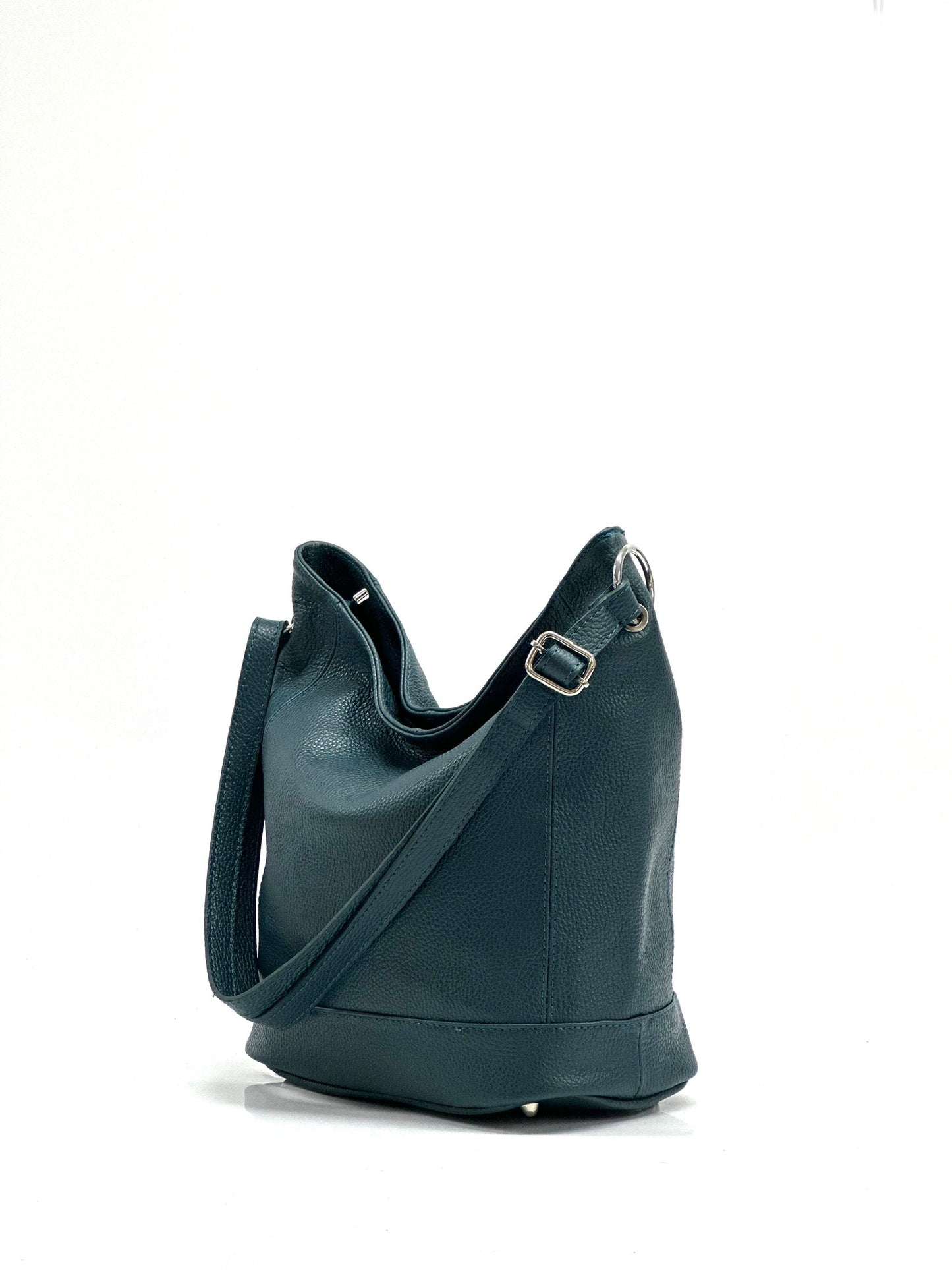 "Alisia" shoulder bag in genuine leather 100% Made in Italy