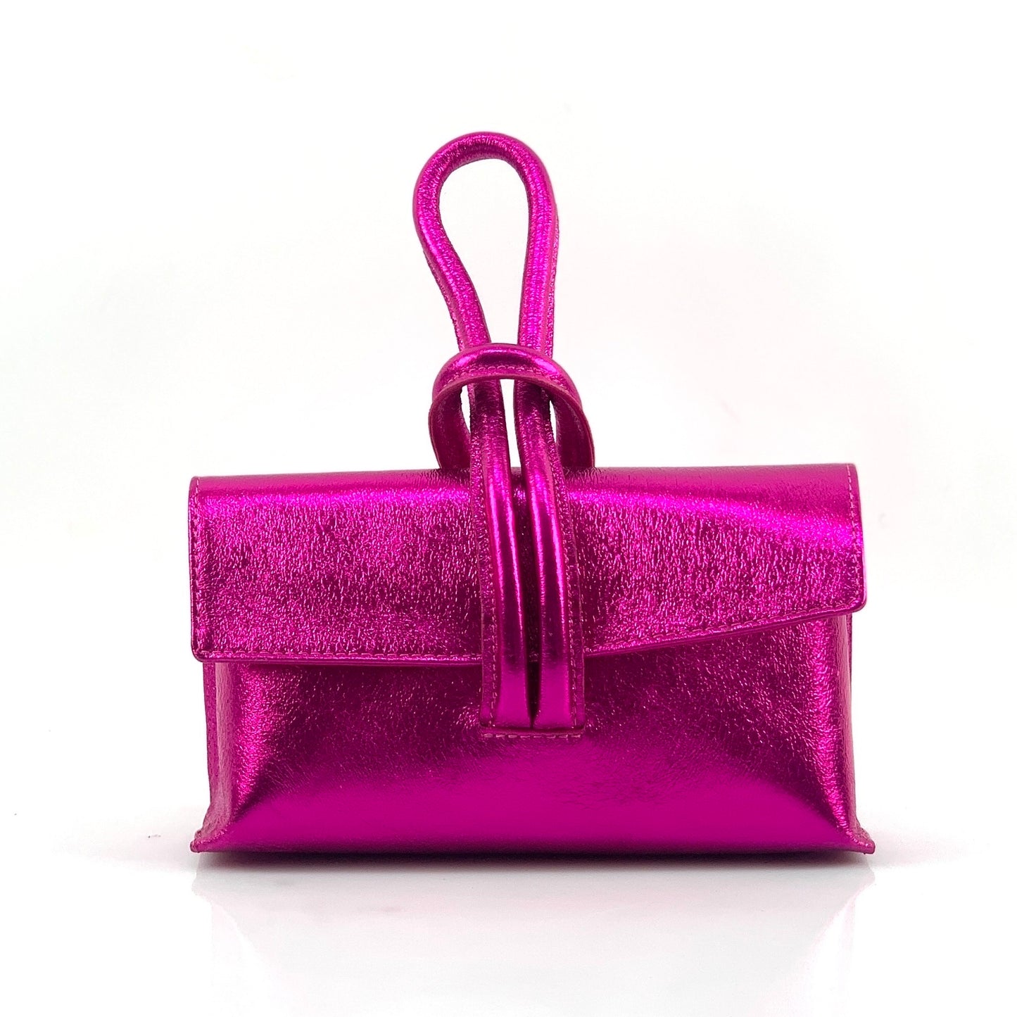 "Rosita" handbag in genuine leather 100% Made in Italy