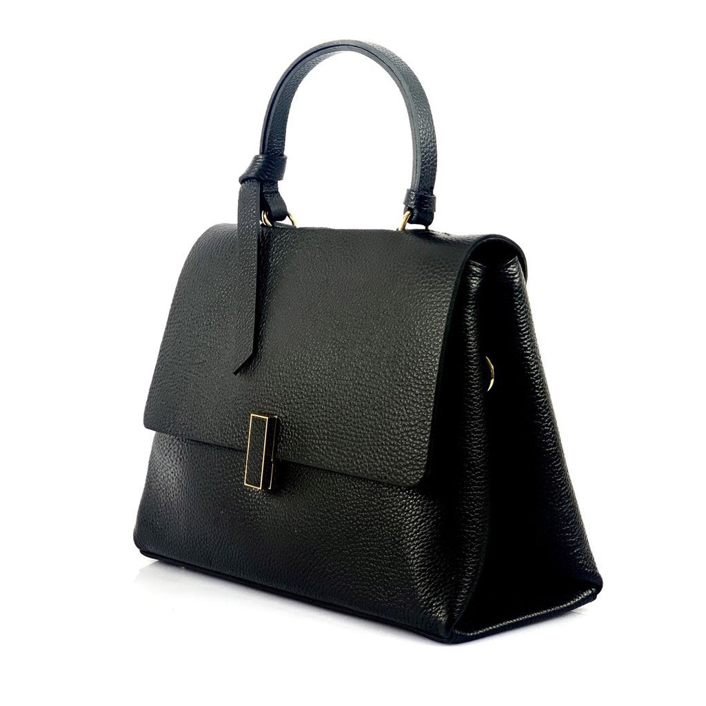 Borsa a mano "Clelia" in vera pelle 100% Made in Italy