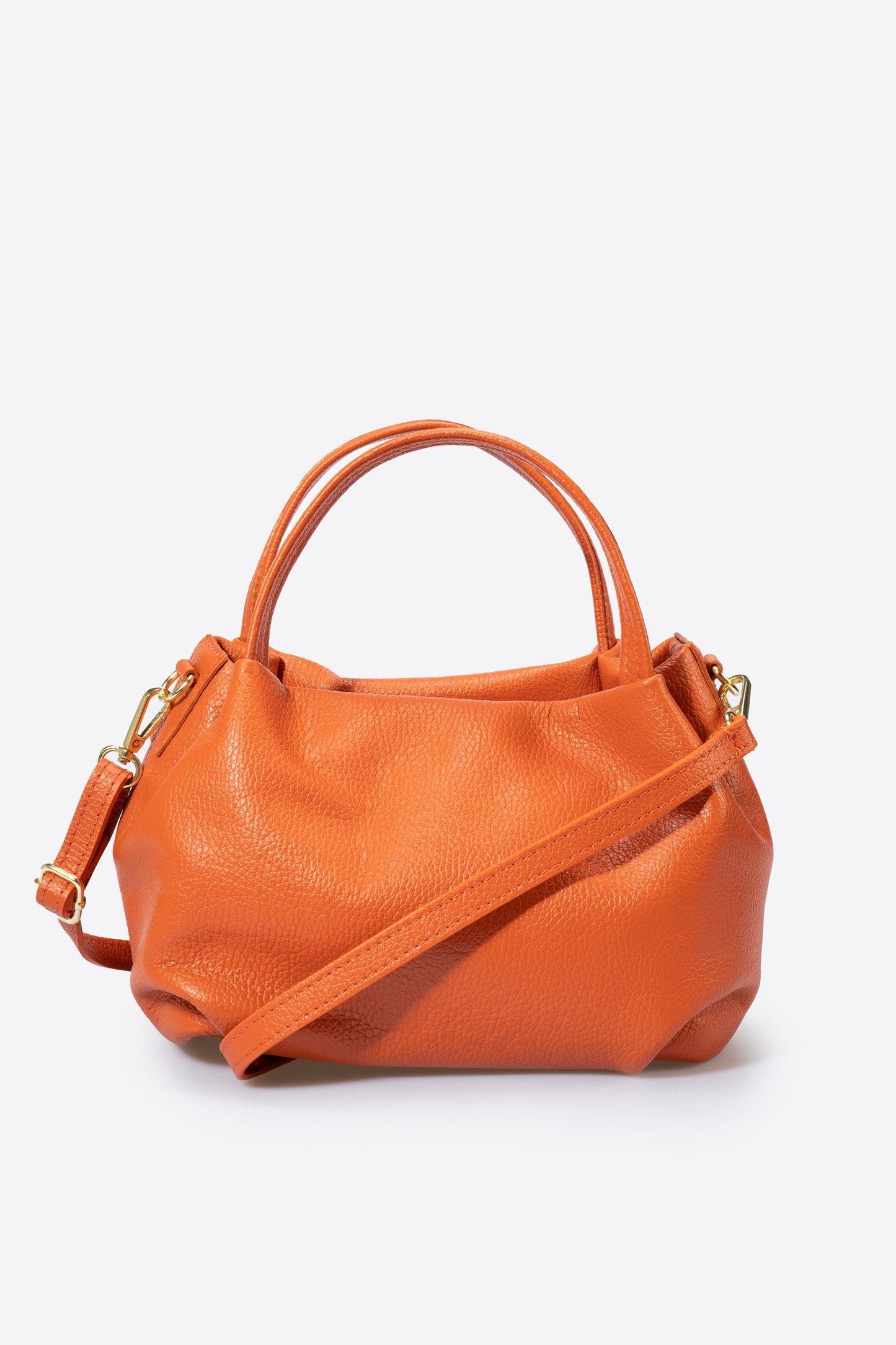 Borsa a mano "Chiara" in pelle naturale calfskin