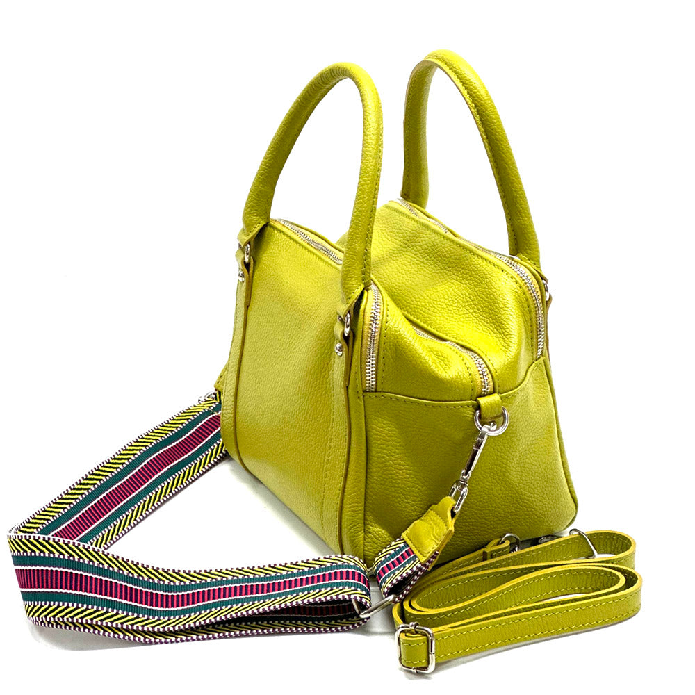 Borsa a mano "Maica" in vera pelle 100% Made in Italy